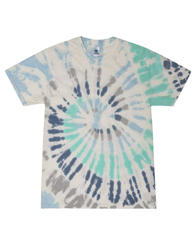 Tie-Dye 100% Cotton Tie-Dyed T-Shirt | Glacier