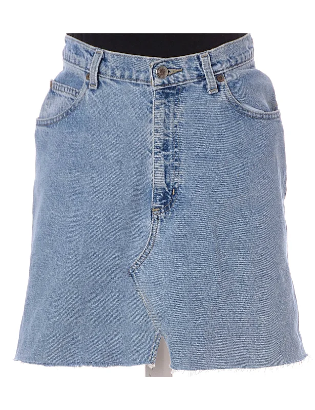 Label Jess Denim Mini Skirt