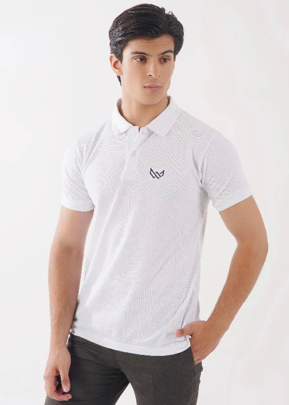 Pure White Basics Polo