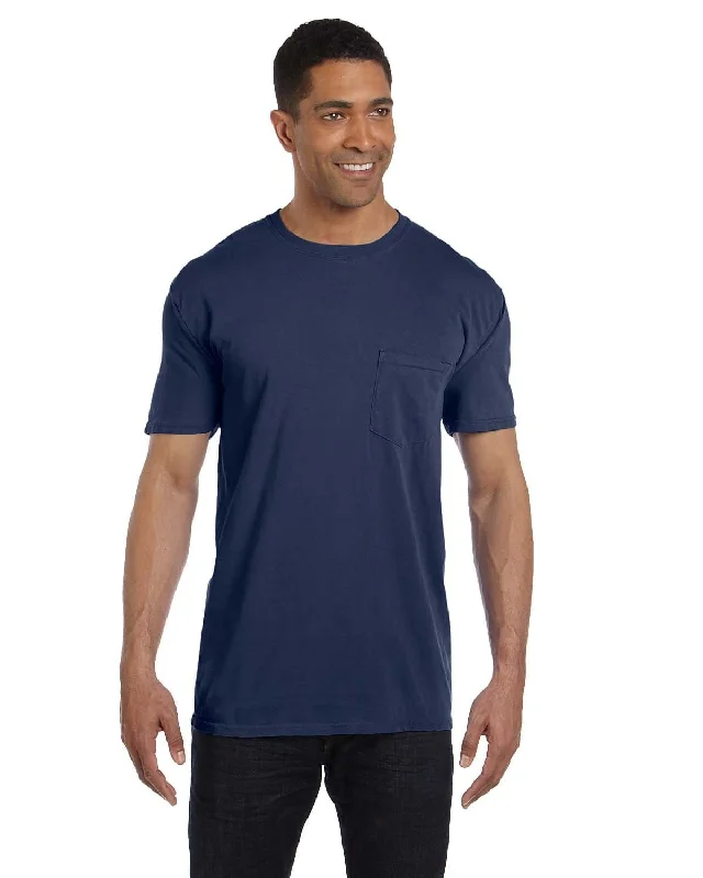 Comfort Colors Garment-Dyed Pocket T-Shirt | Midnight