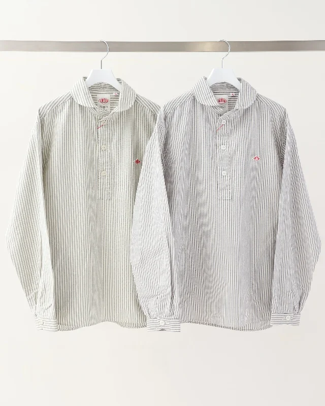 OXP_ROUND COLLAR P.O SHIRT L/S