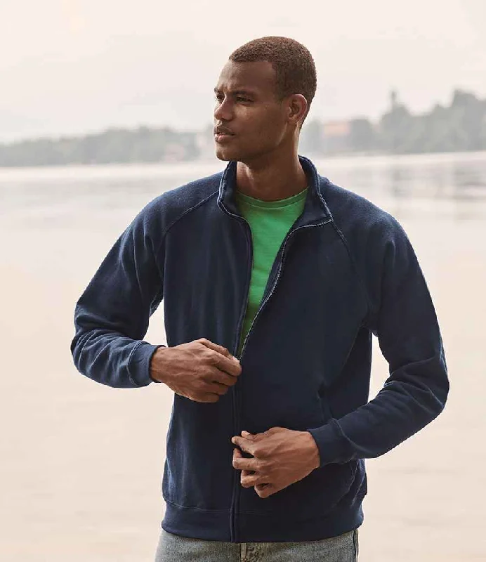 Fruit of the Loom Classic Sweat Jacket | Deep Navy