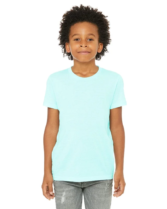 Bella+Canvas Youth Triblend Short Sleeve T-Shirt | Ice Blue Triblnd