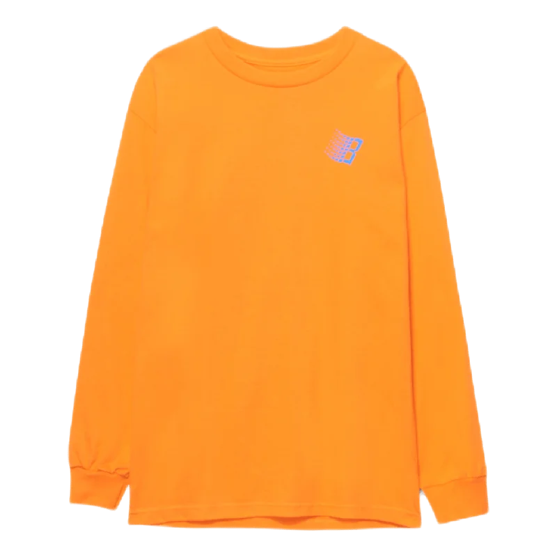 B Logo Tree Longsleeve Orange