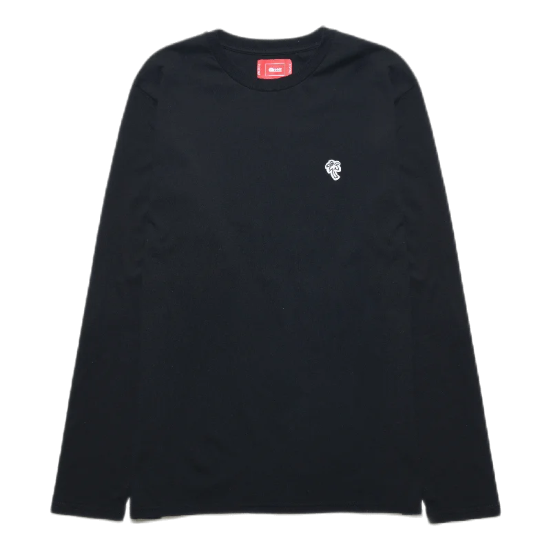 Palm Long Sleeve Tee Black