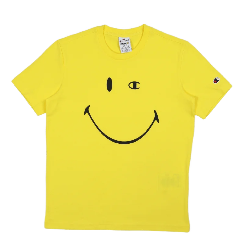 Champion X Smiley - Crewneck T Blazing Yellow