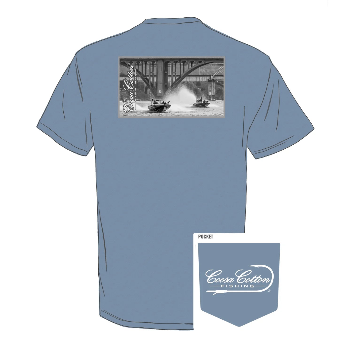 Coosa Cotton Morning Commute Tee