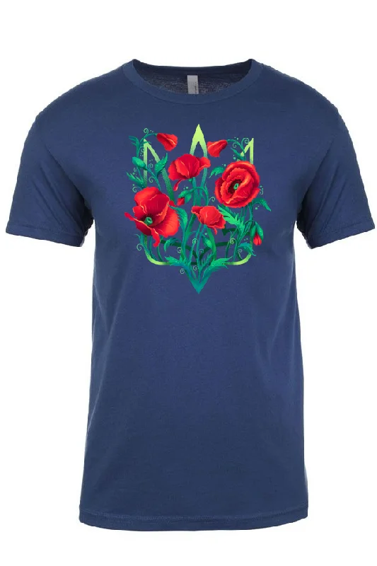 Adult t-shirt "Poppy Tryzub"