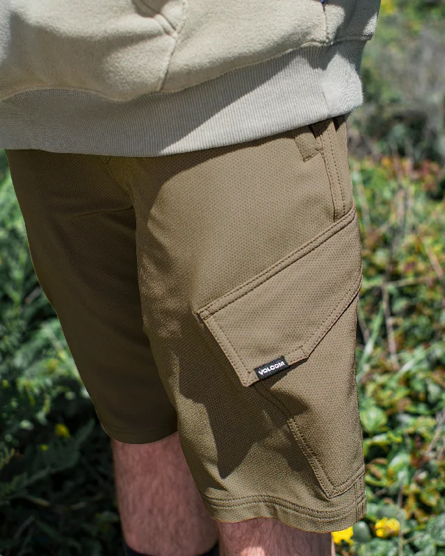 Country Days Hybrid Shorts - Teak