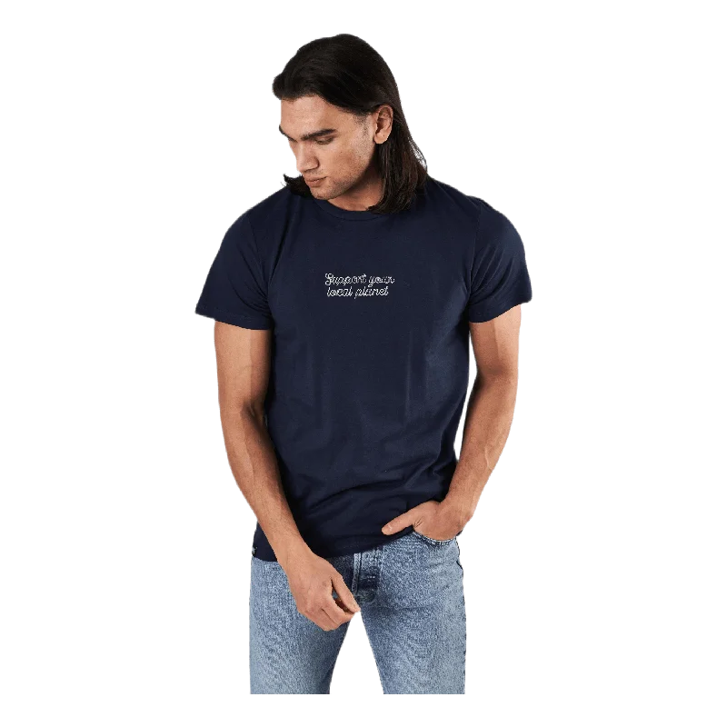 T-shirt Stockholm Cross Stitch Navy