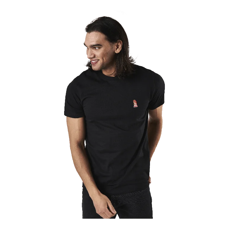 T-shirt Stockholm Peach Black