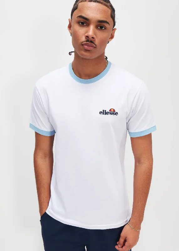 Meduno tee - white light blue