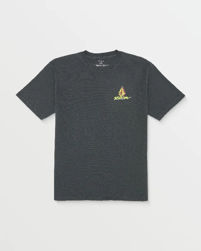 Frothy Postcard Short Sleeve Tee - Stealth