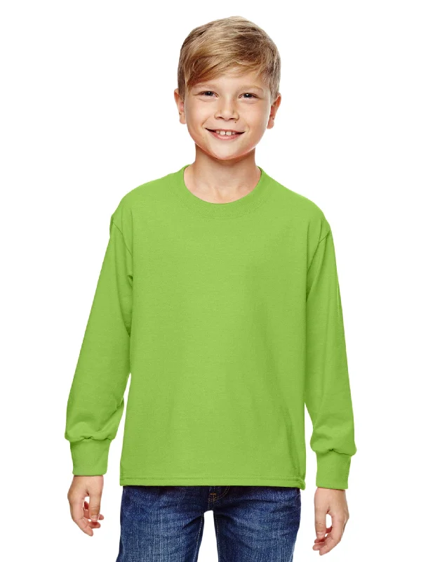 Fruit of the Loom Youth Heavy Cotton Long Sleeve T-Shirt