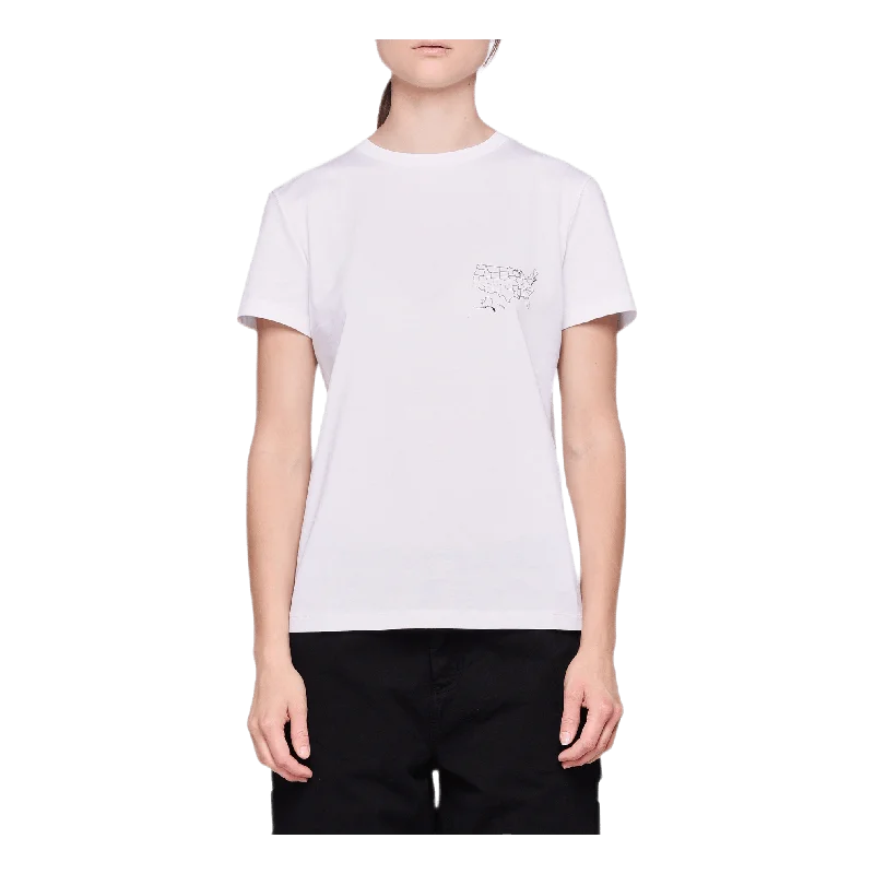 Helmut Laws Tee White