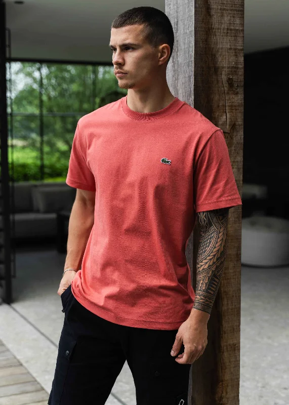 Men tee shirt - sierra red