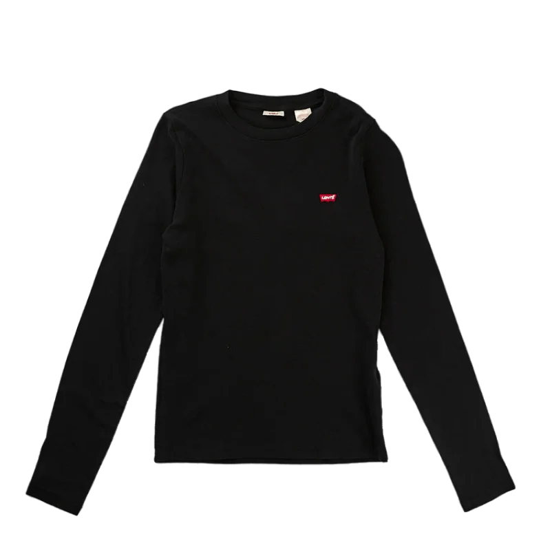 Ls Baby Tee Caviar Blacks