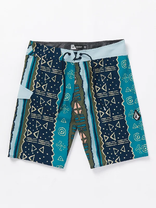 Lido Print Mod-Tech Trunks - Ocean Teal