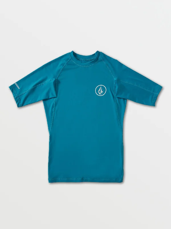 Lido Solid Short Sleeve - Barrier Reef