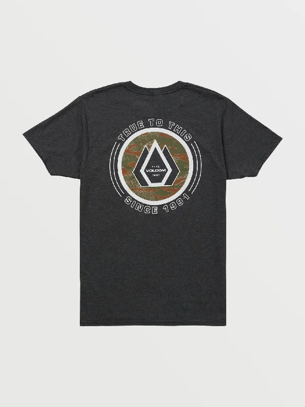 Link Fill Short Sleeve T-Shirt - Charcoal Heather