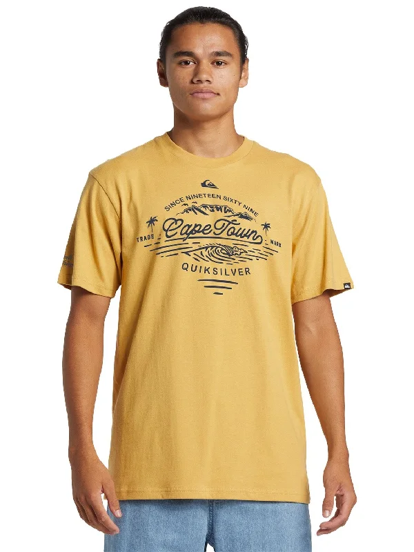 Quiksilver Men's CPT MTN & Wave T-Shirt