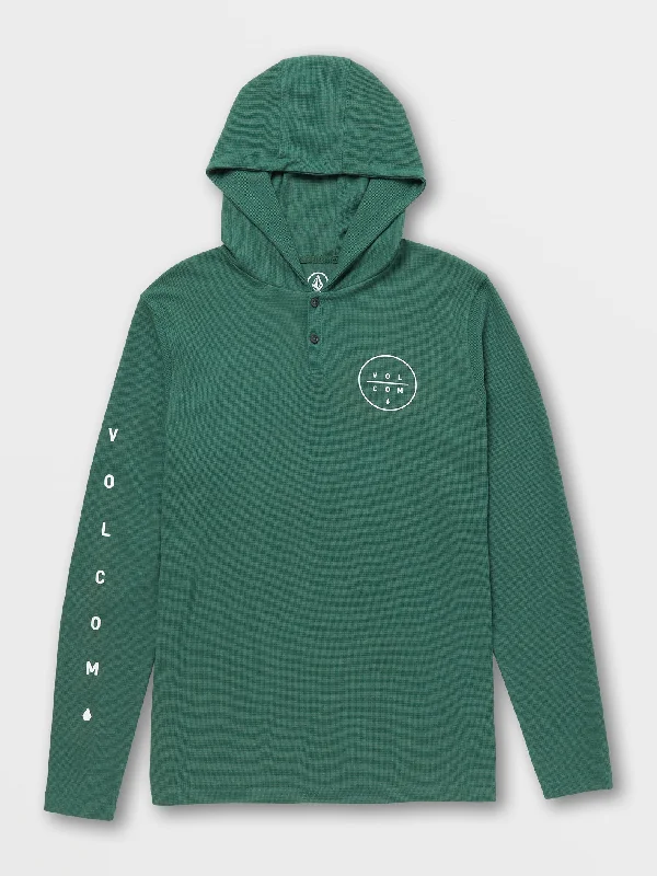 Nunez Hooded Thermal - Trekking Green