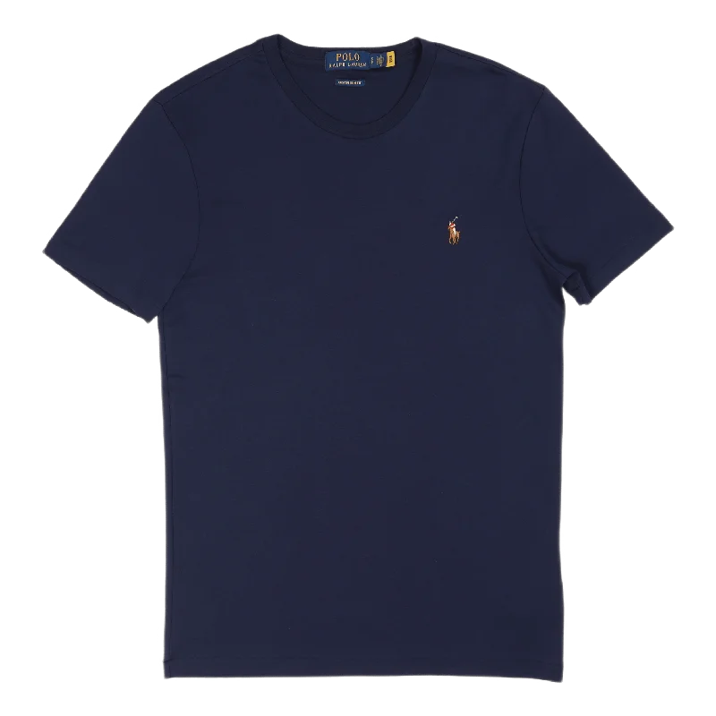 Custom Slim Fit Soft Cotton T-Shirt Refined Navy