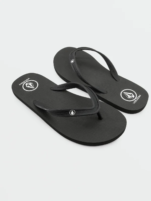 Rocker 2 Solid Sandals - Black