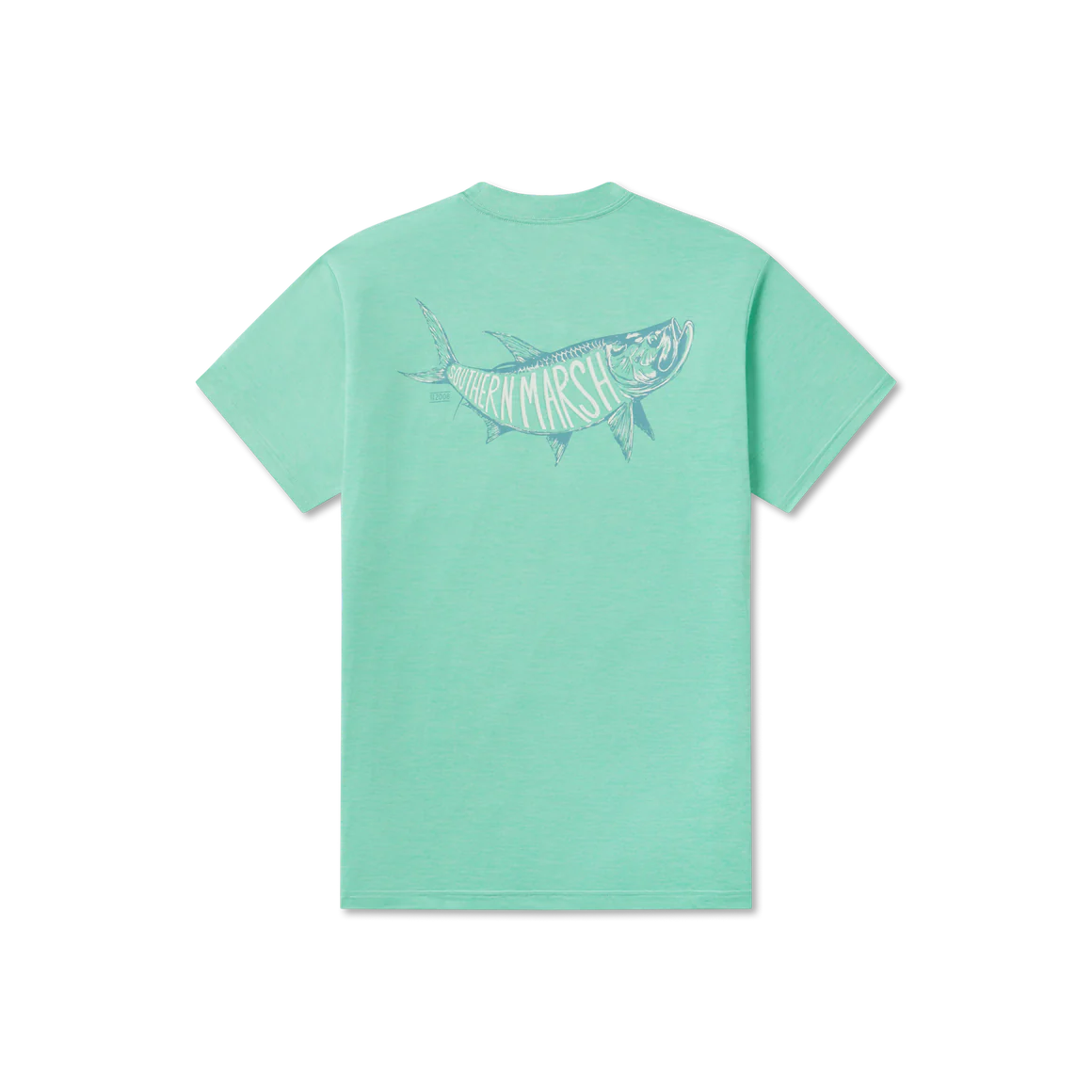 Southern Marsh Fieldtec Heathered Tee - Tarpon Whispers