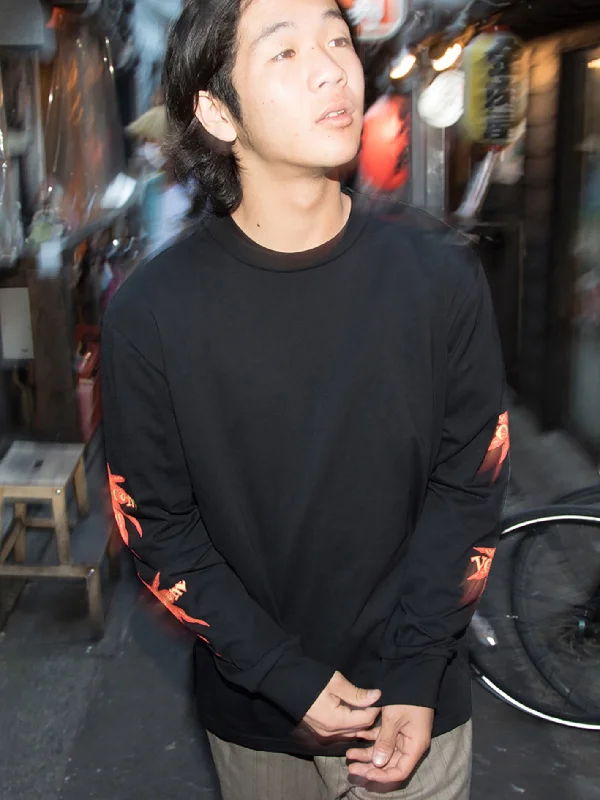 Tokyo True Long Sleeve Tee - Black