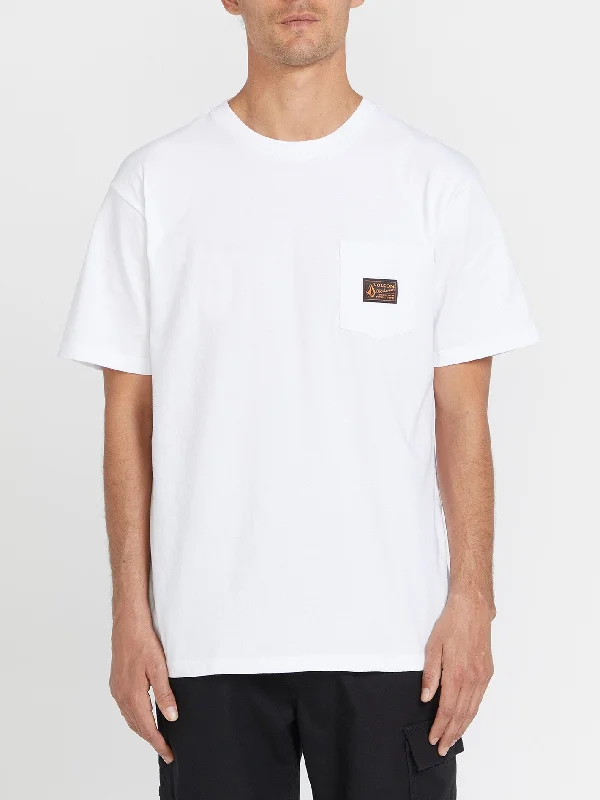 Volcom Workwear Certifico Short Sleeve Tee - White